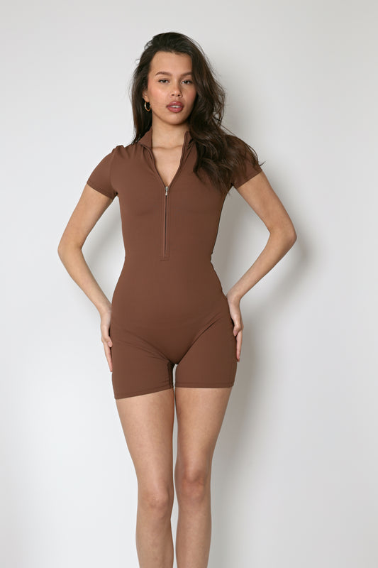New Concept Playsuit - Brown