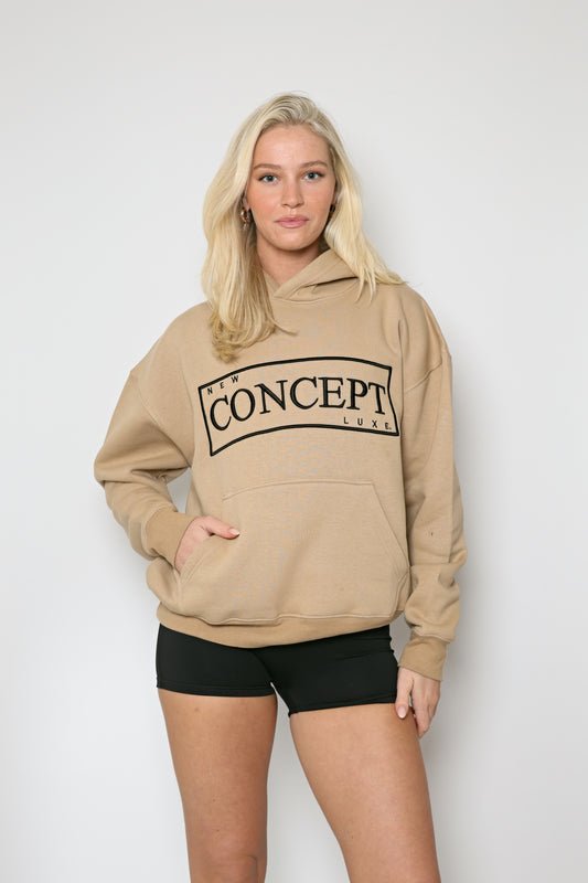 Signature Hoodie- Beige