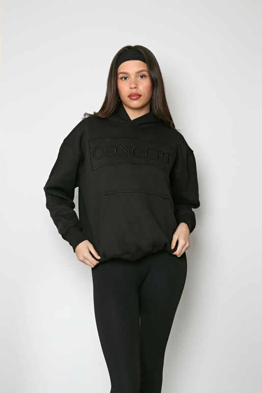 Signature Hoodie- Black